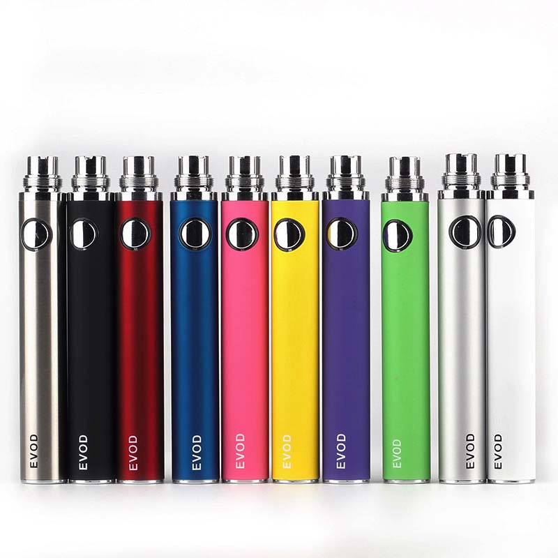 $5.99 EVOD 510 vape pen e-cig battery(650mah, 900mah,1100mah)