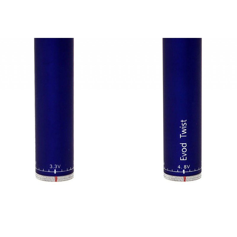 $6.99 EVOD Twist 510 VV Thread Vape Pen Battery - 900/1100mah