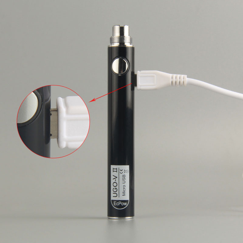 Black Color GSC Pen Battery 900mAh with USB Charger 